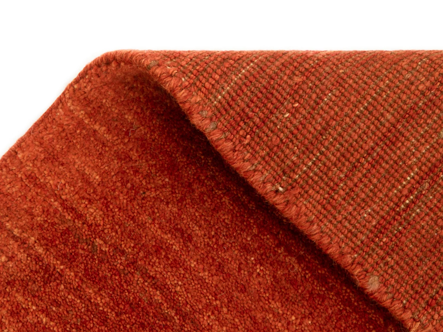 Tapis de laine 114x177 rouge Gabbeh