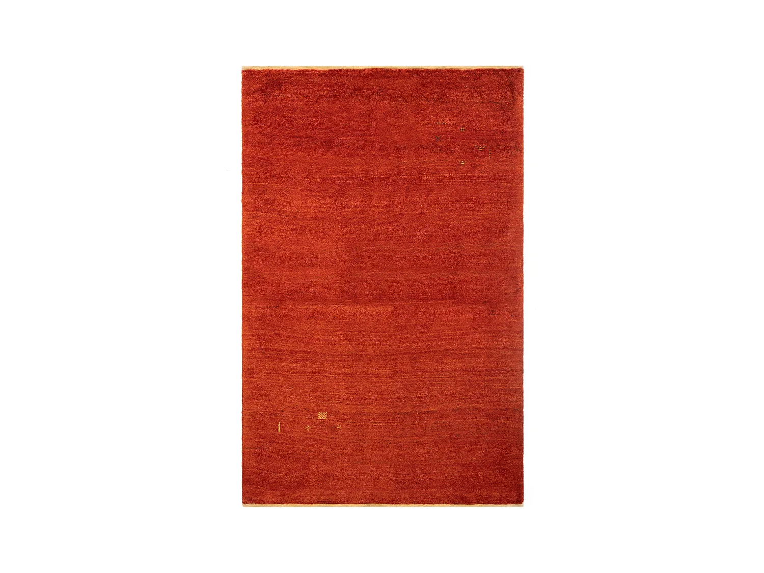 Tappeto in lana 114x177 rosso Gabbeh