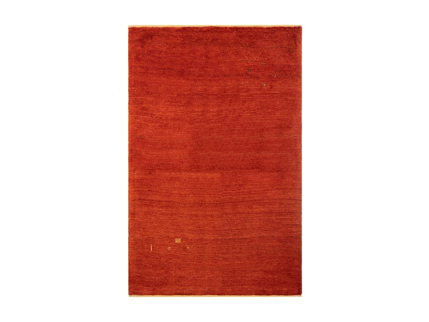 Tapis de laine 114x177 rouge Gabbeh