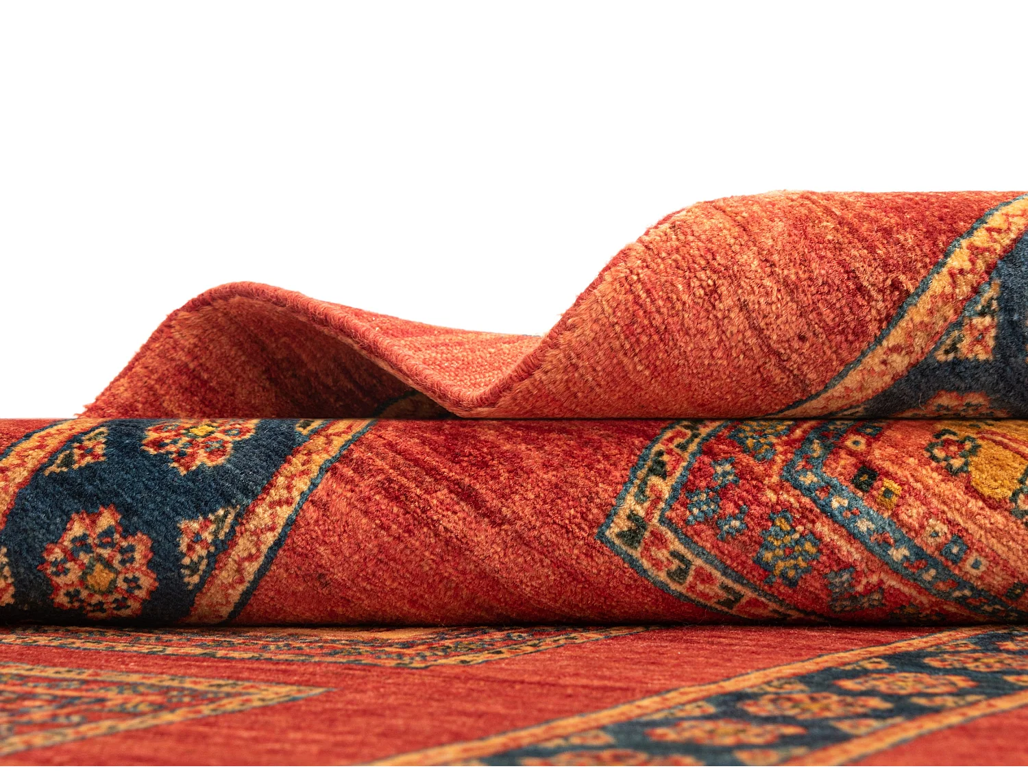 Tapis de couloir en laine 84x197 rouge Kashkuli