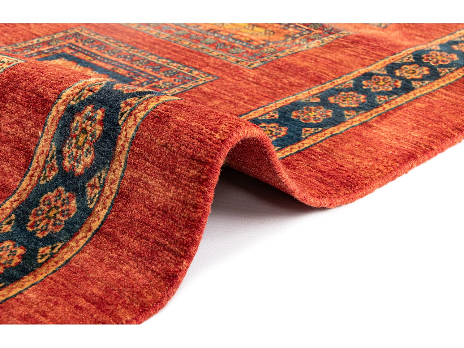 Tapis de couloir en laine 84x197 rouge Kashkuli