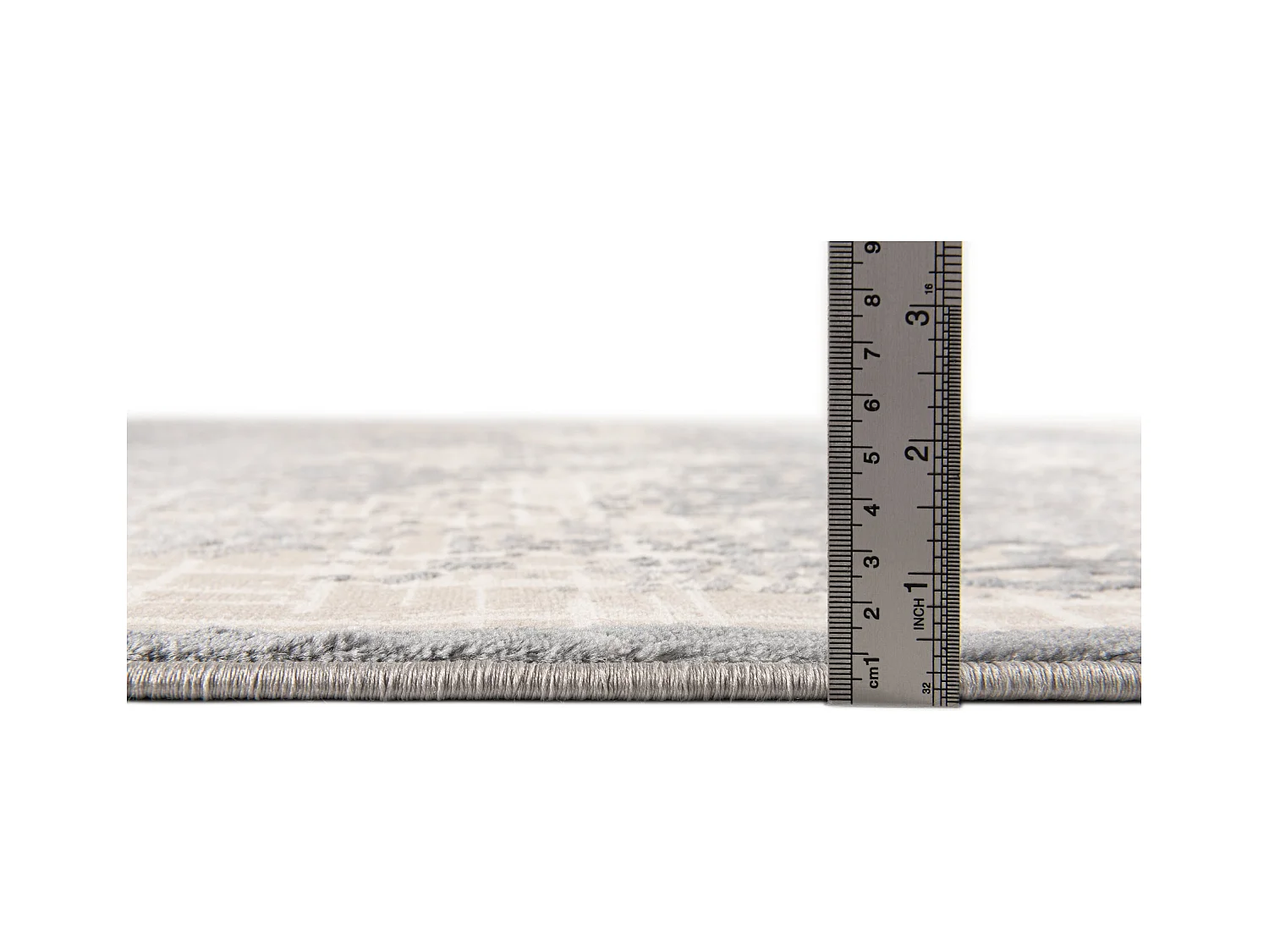 Tappeto 185x185 bianco crema Bern Shimmer