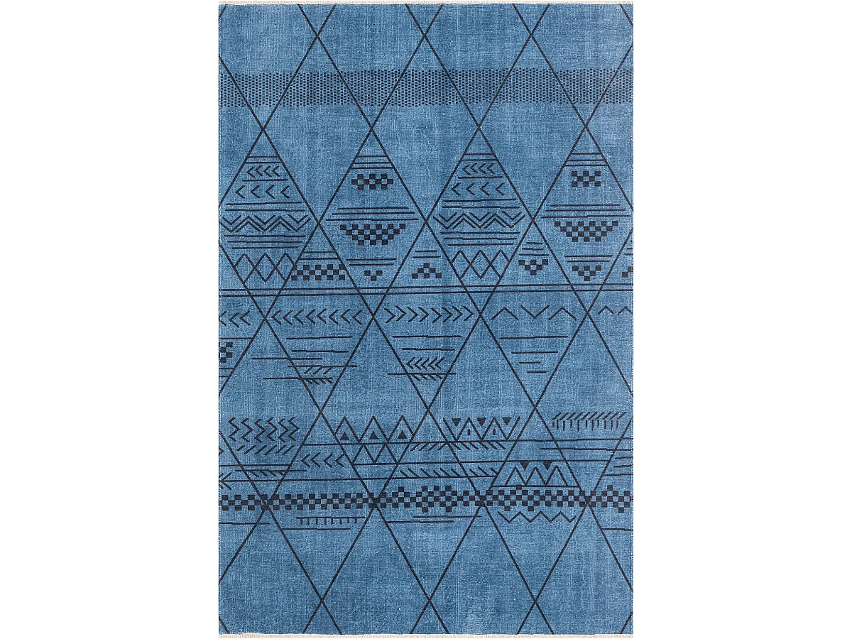 Tapis 80x305 Bleu Kriens Maya