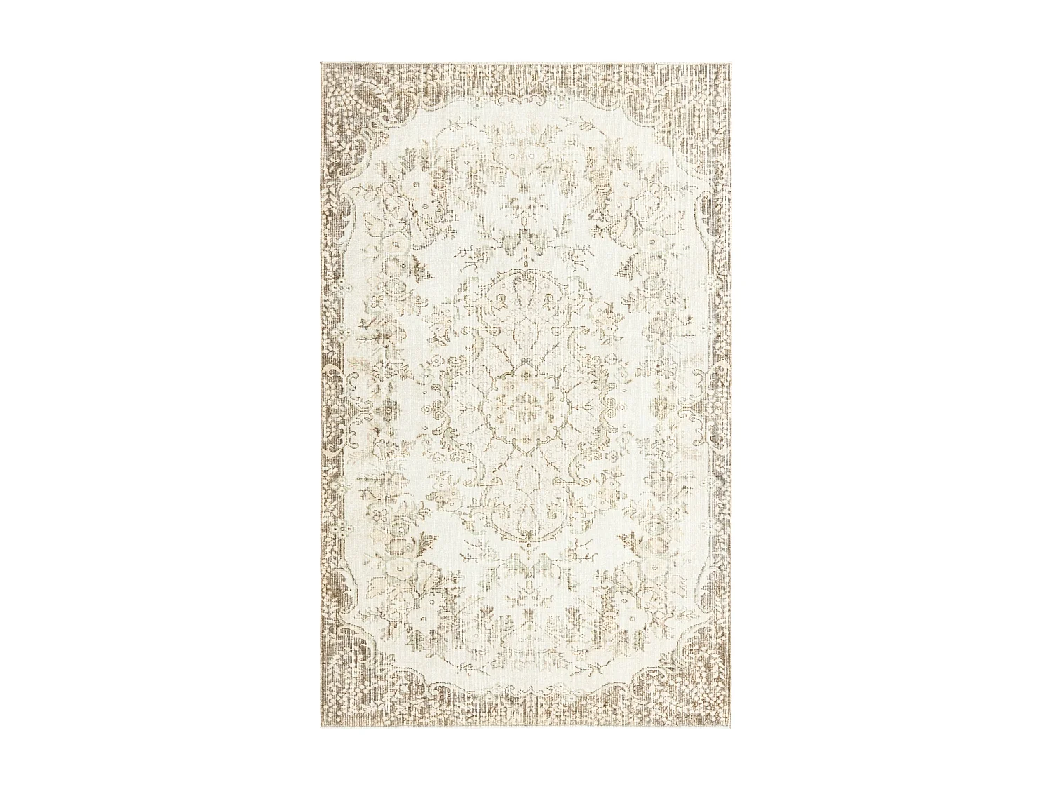 Wollteppich 168x267 Beige Ultra Vintage