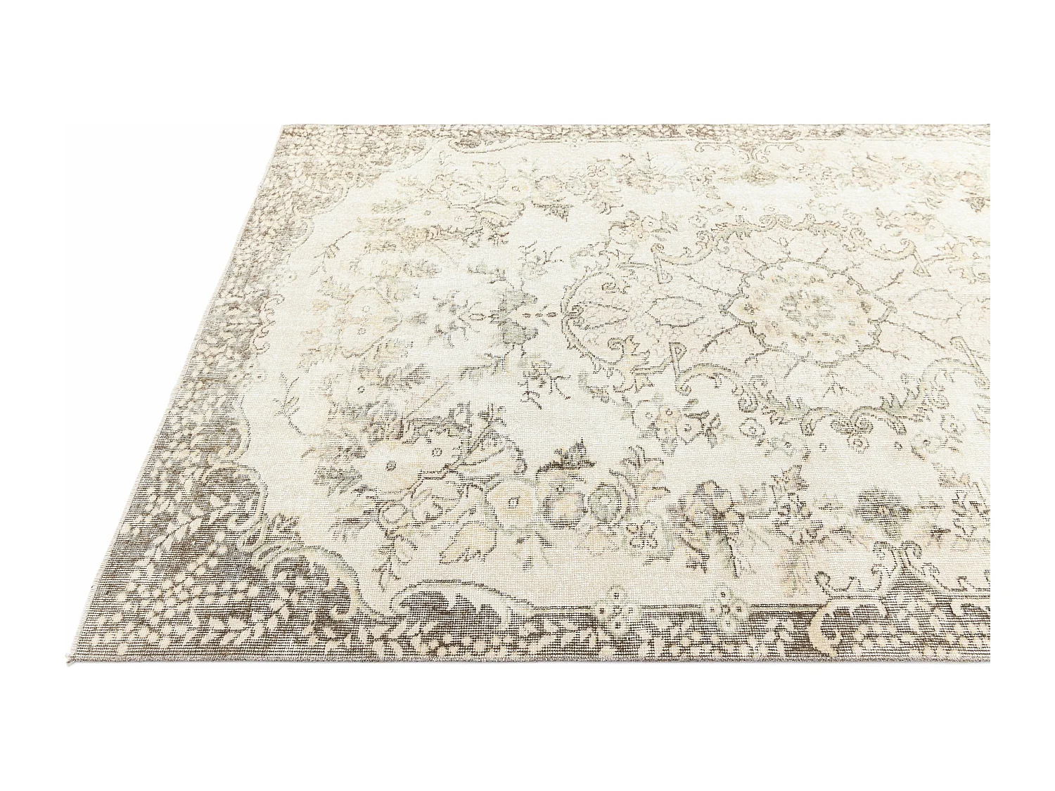 Wollteppich 168x267 Beige Ultra Vintage