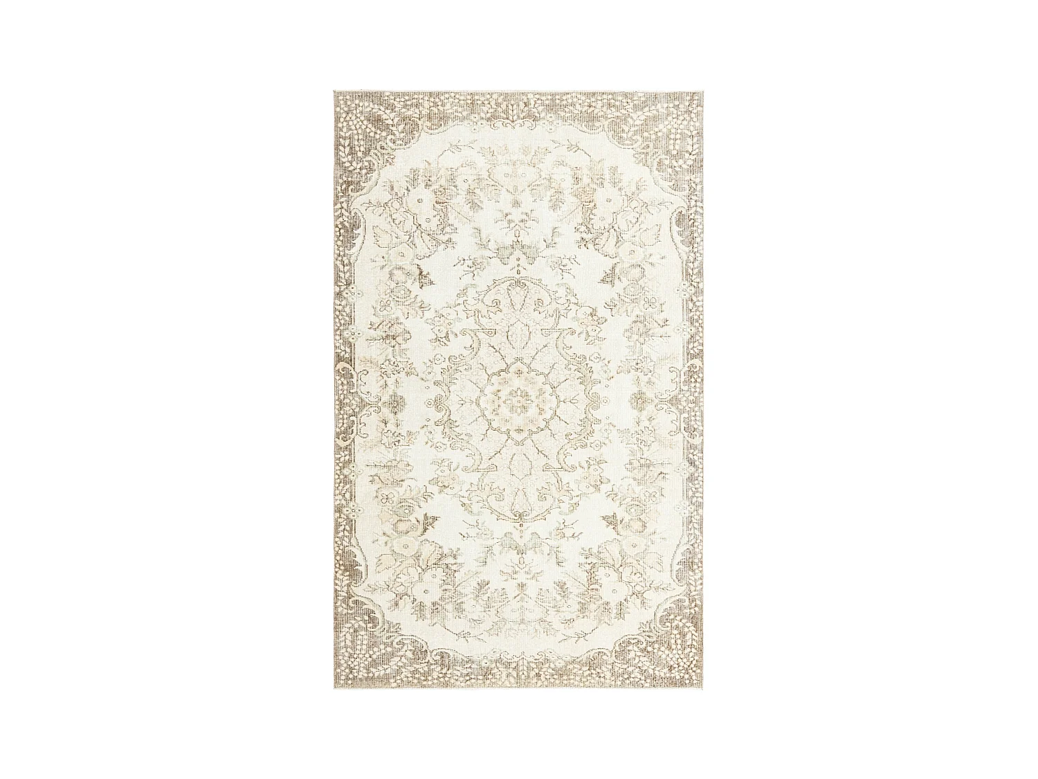 Tapis de laine 168x267 beige Ultra Vintage