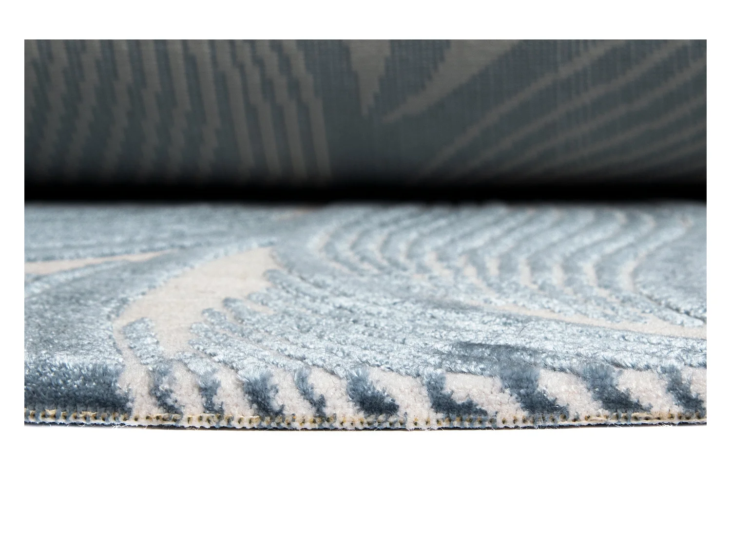 Tapijt 120x120 Blauw Royal Nature