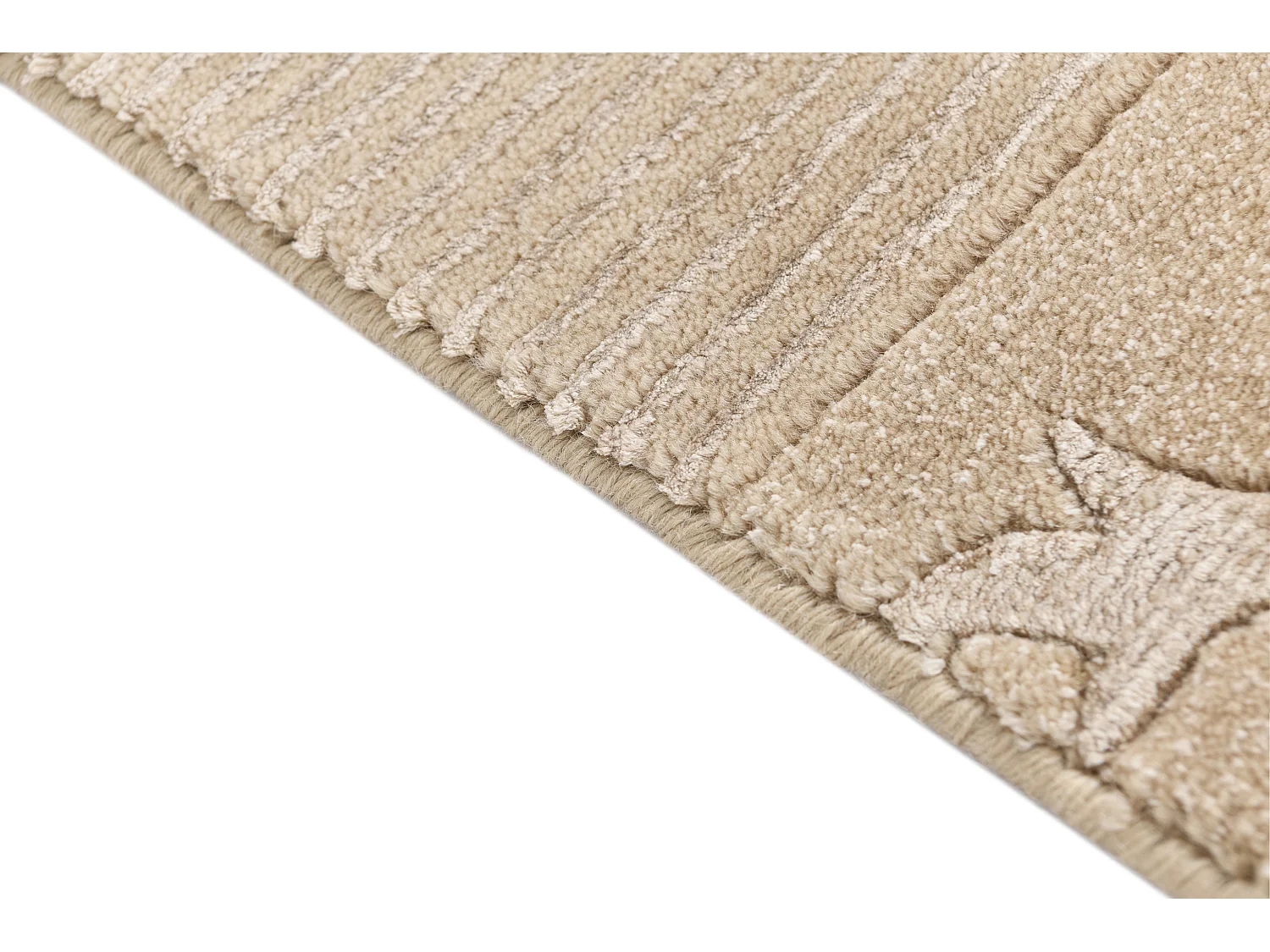 Tapis de couloir en laine 79x396 brun Darya