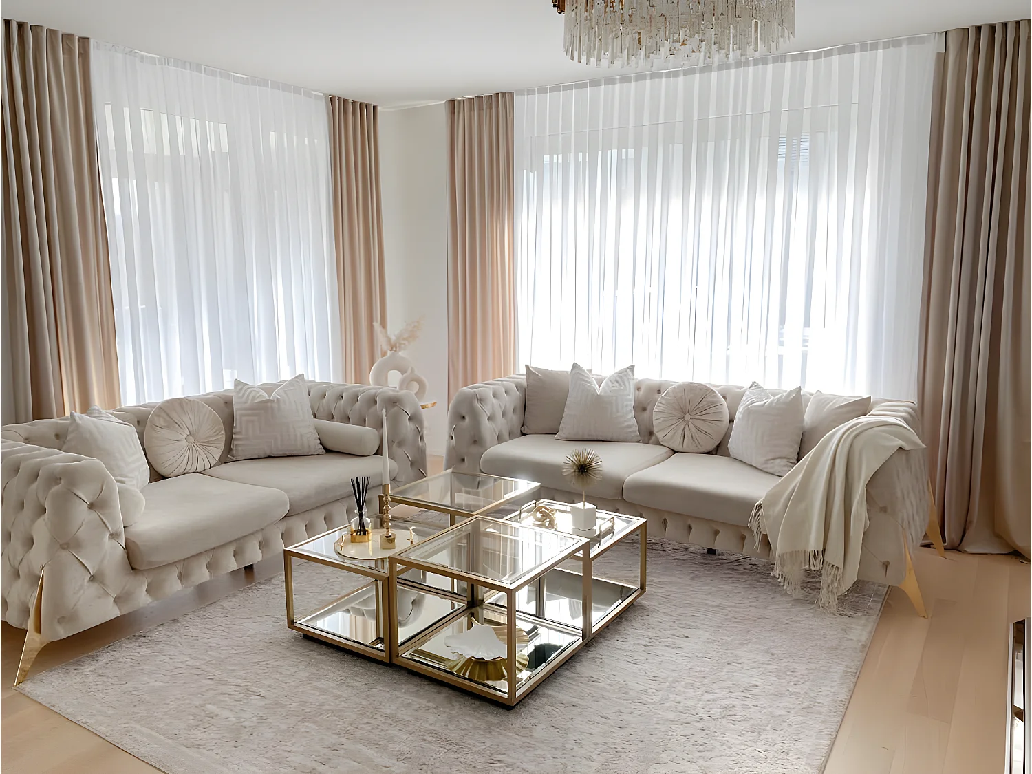 Teppich 275x365 Cremeweiß Bern Spotlight