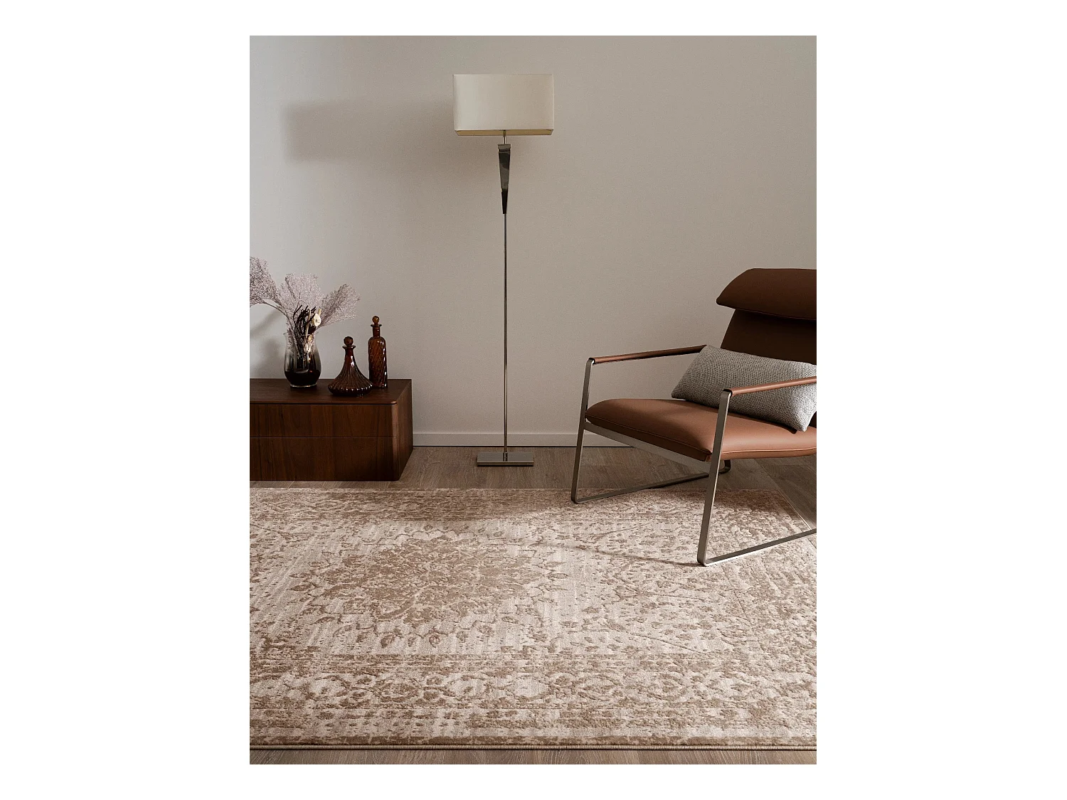 Tappeto 275x365 bianco crema Bern Spotlight