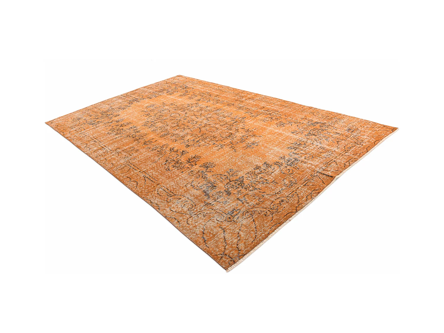 Tappeto in lana 198x305 arancia Ultra Vintage