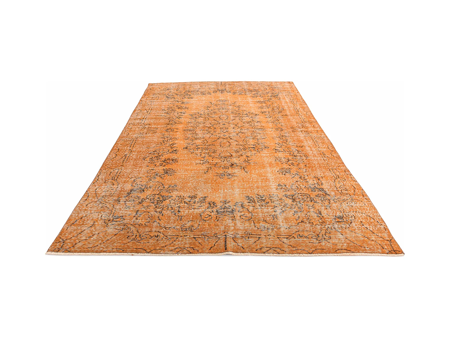Tappeto in lana 198x305 arancia Ultra Vintage