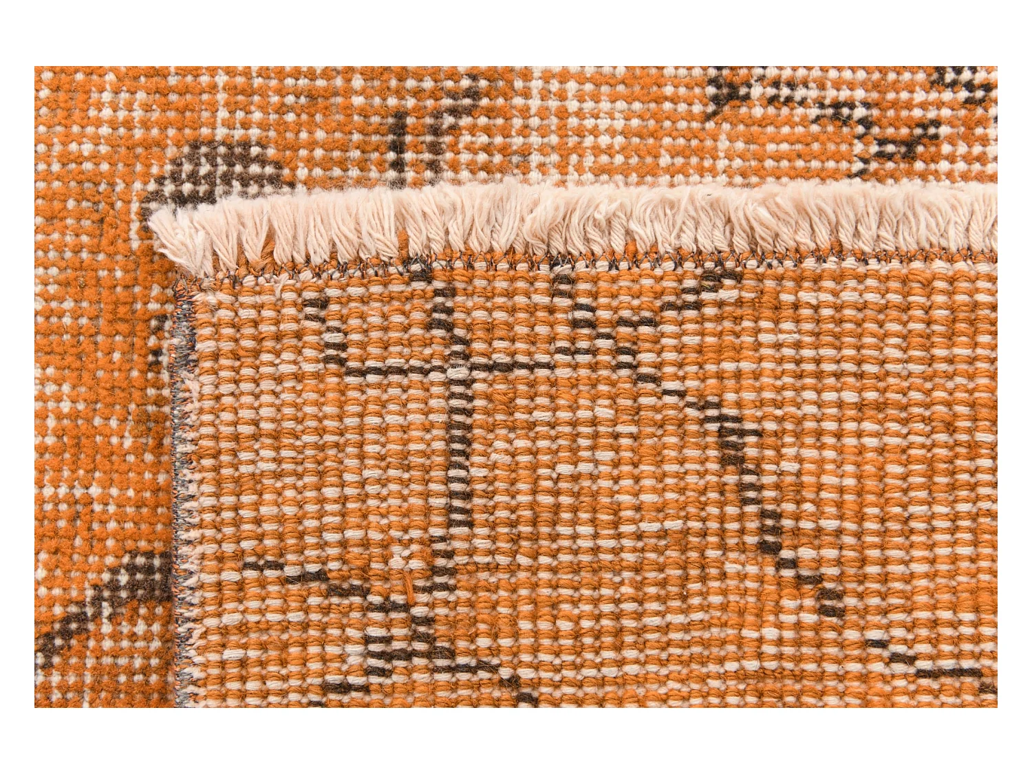 Tappeto in lana 198x305 arancia Ultra Vintage