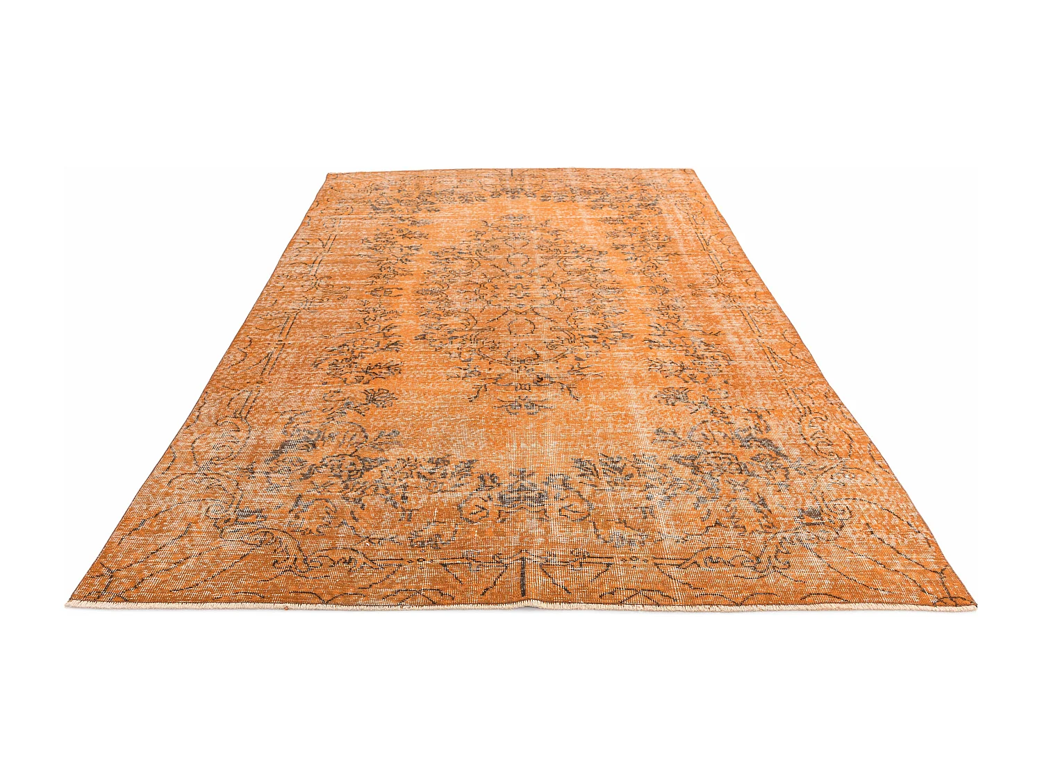Tapis de laine 198x305 orange Ultra Vintage