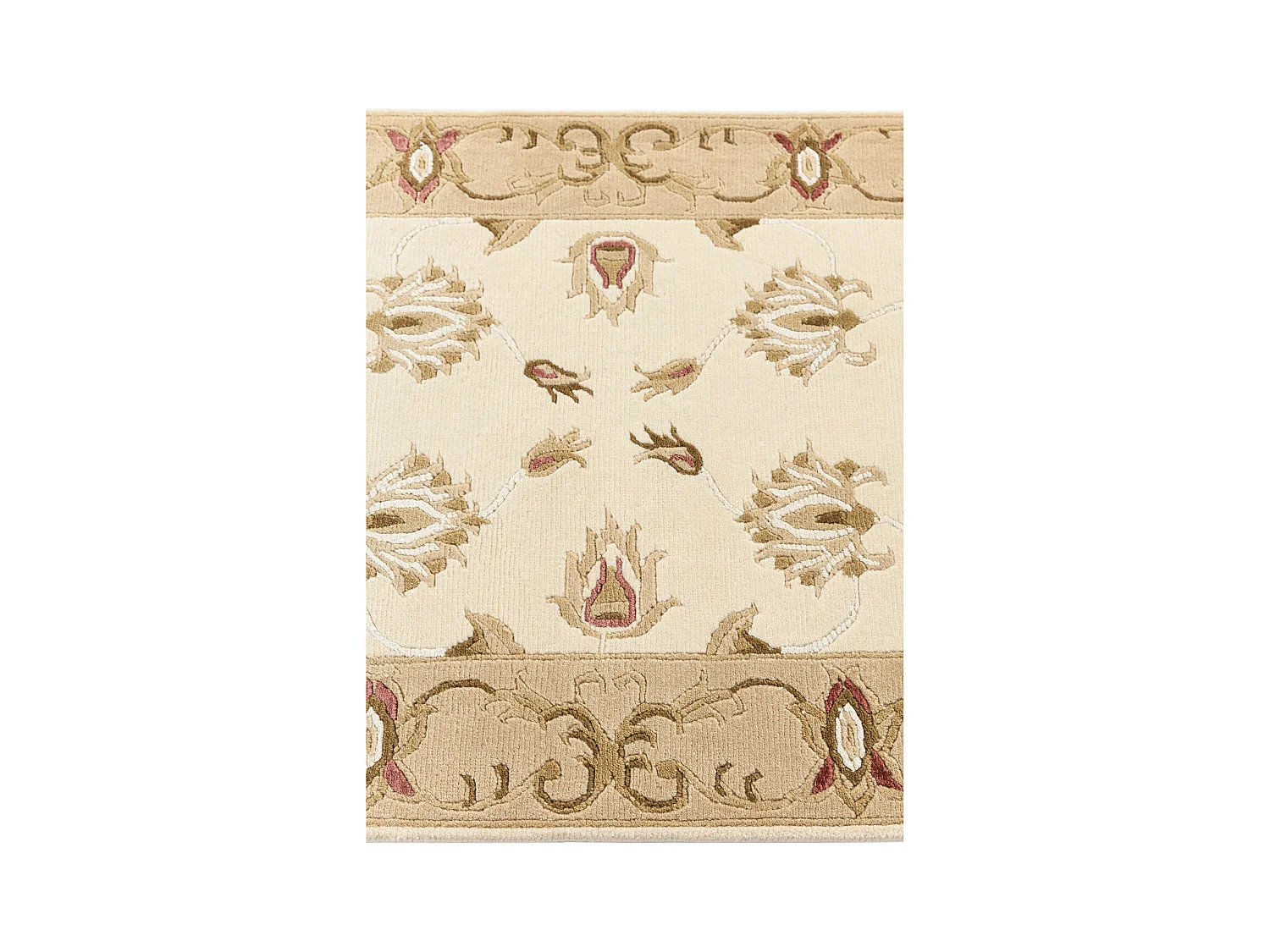Tapis de couloir en laine 79x297 brun Darya