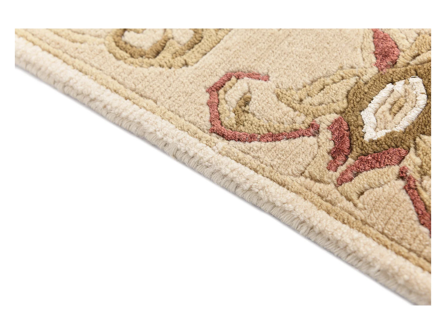 Tapis de couloir en laine 79x297 brun Darya