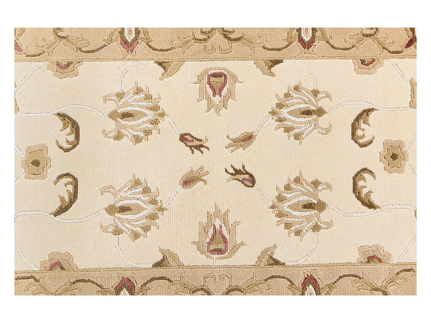 Tapis de couloir en laine 79x297 brun Darya