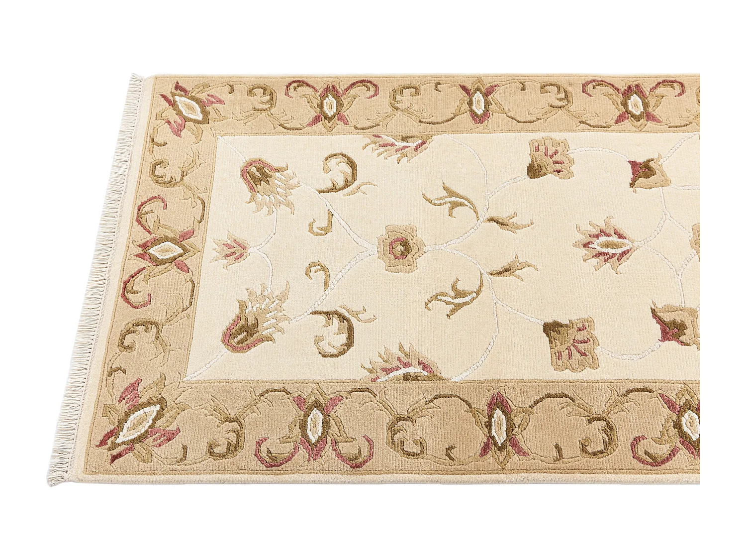 Tapis de couloir en laine 79x297 brun Darya