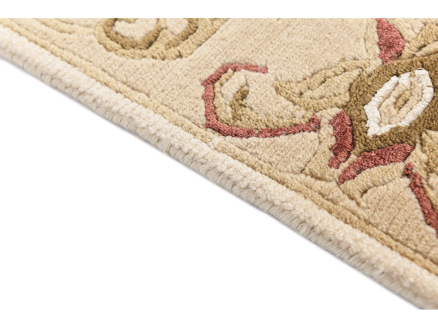 Tapis de couloir en laine 79x297 brun Darya