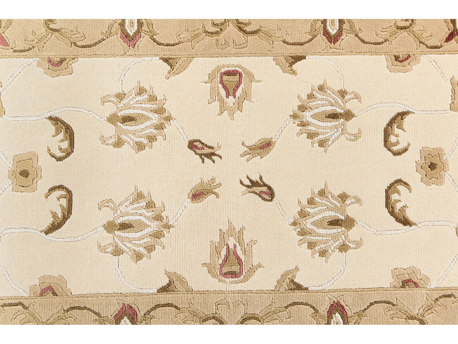 Tapis de couloir en laine 79x297 brun Darya