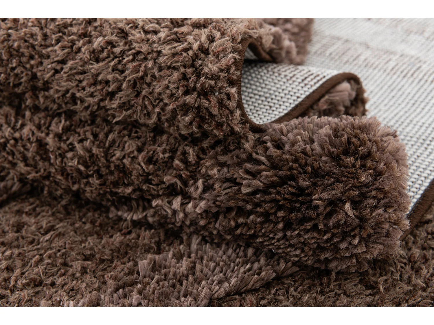 Tappeto shaggy  160x245 marrone scuro Thun Tribus