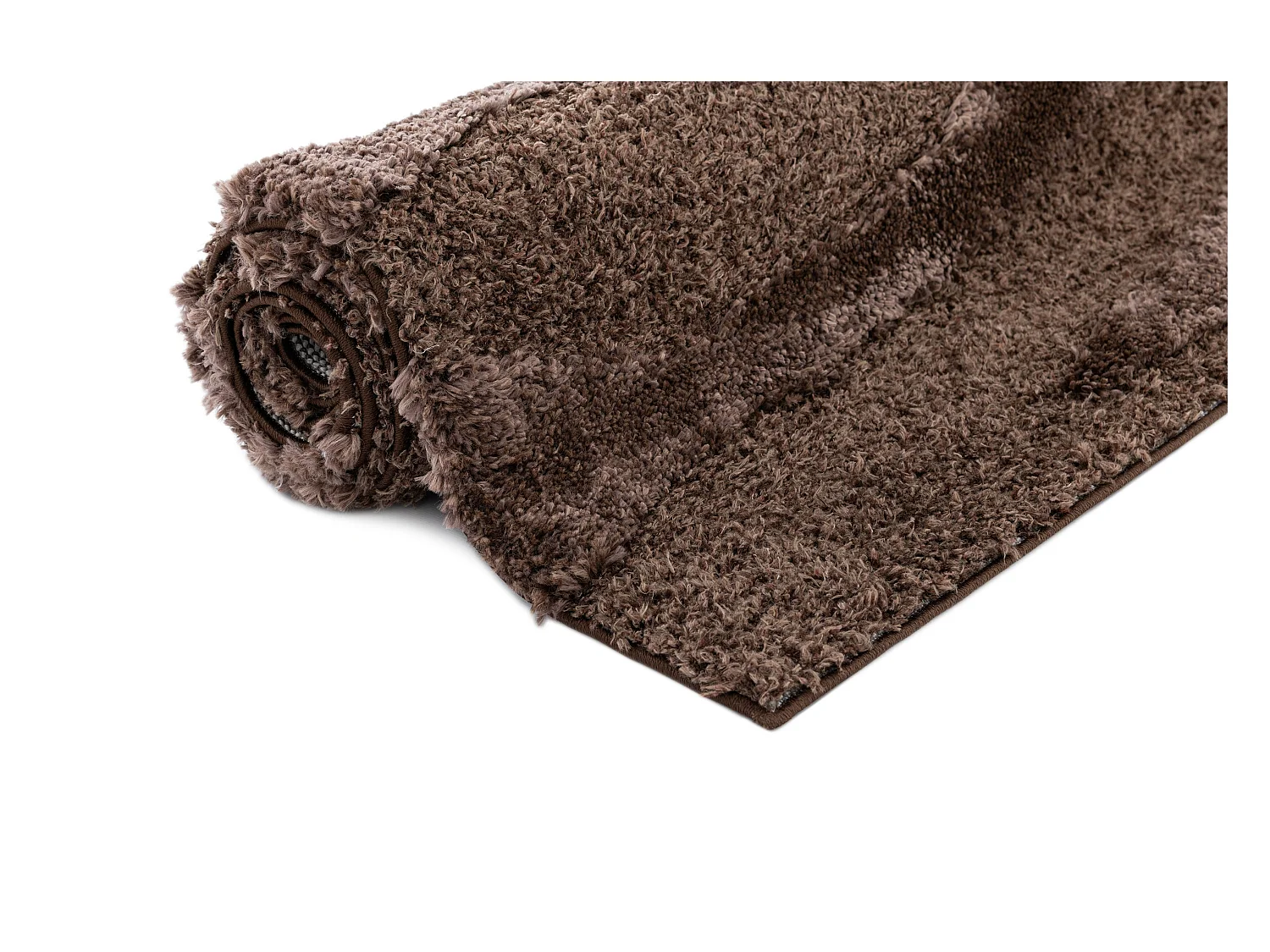 Hoogpolig tapijt 245x160 Donkerbruin Thun Tribus