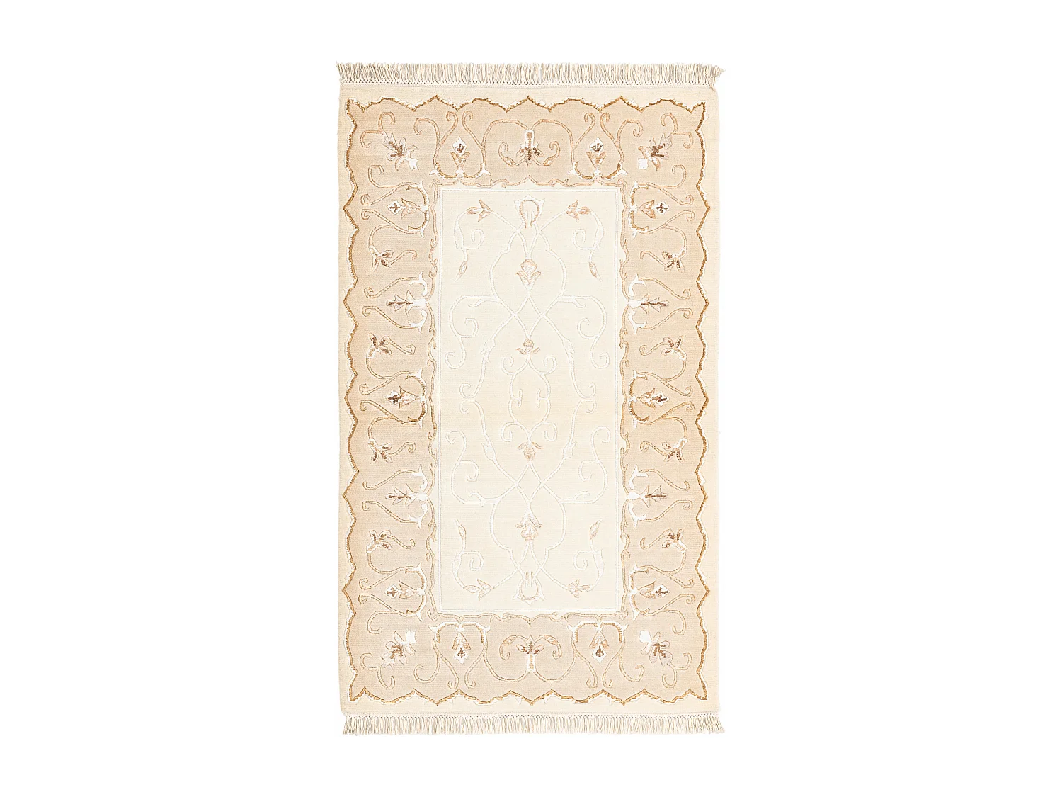 Tapis de laine 91x152 beige Darya