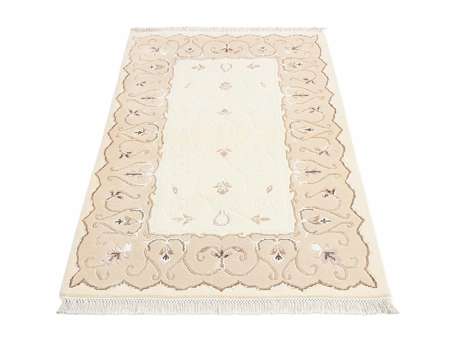 Tapis de laine 91x152 beige Darya