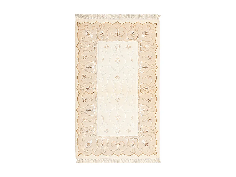 Tapis de laine 91x152 beige Darya