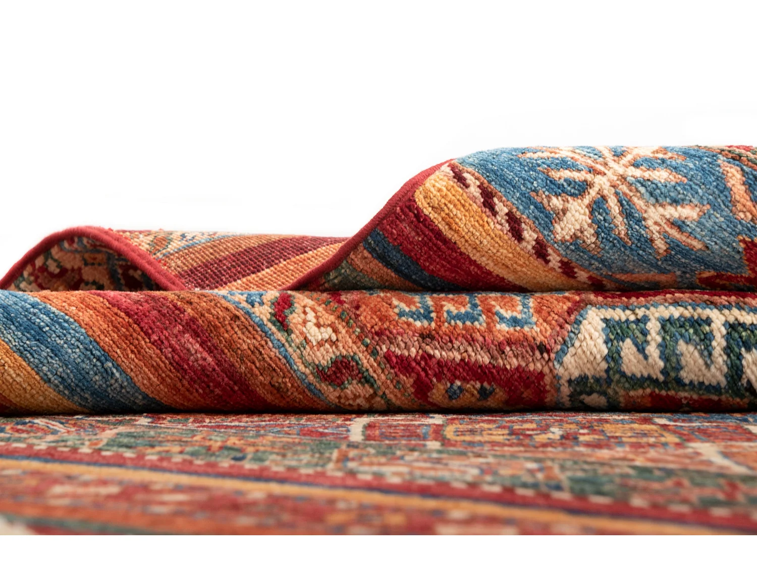 Wollteppich 157x203 Rot Torkman