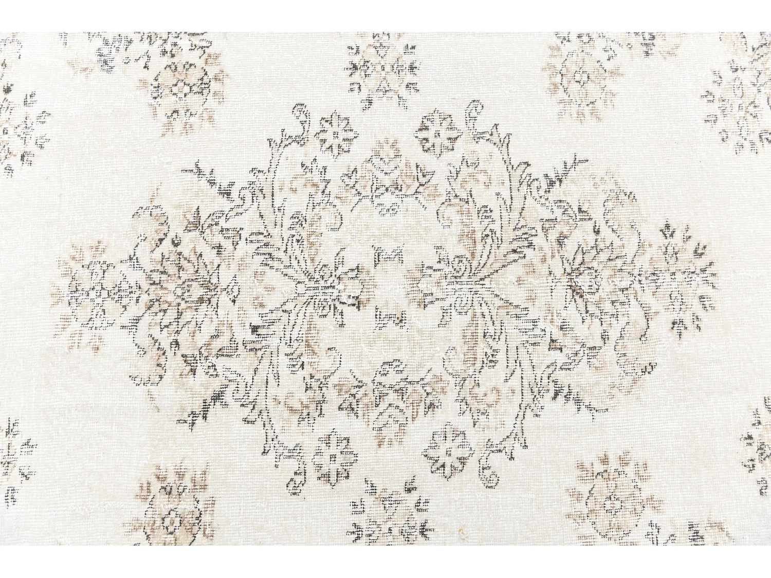 Tapis de laine 198x282 beige Ultra Vintage
