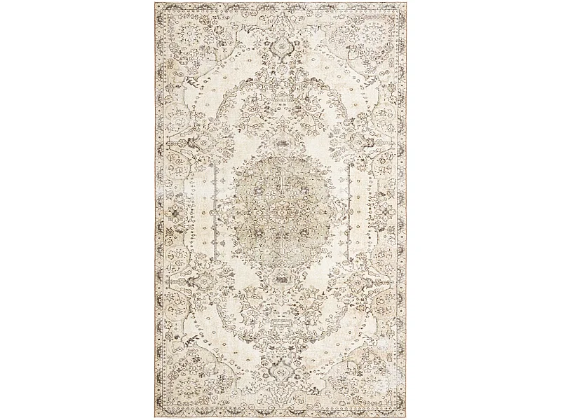 Wollteppich 165x272 Braun Ultra Vintage