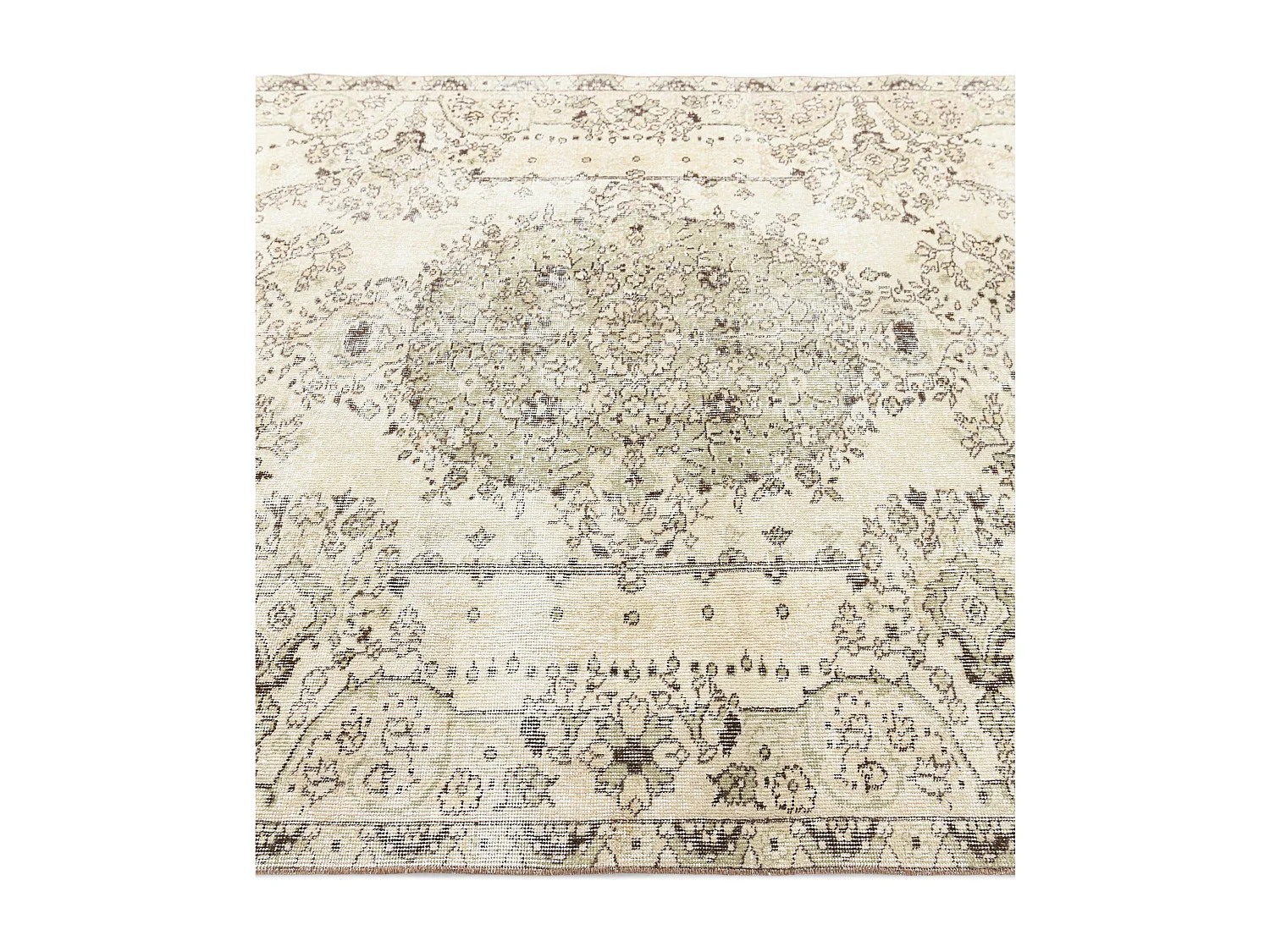 Tapis de laine 165x272 brun Ultra Vintage