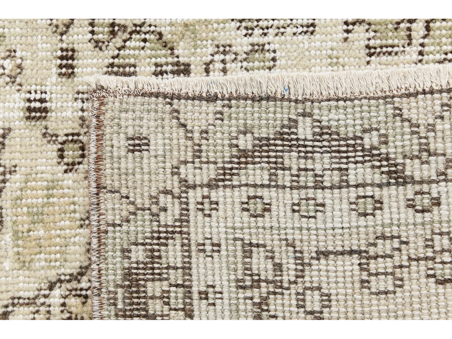 Tapis de laine 165x272 brun Ultra Vintage