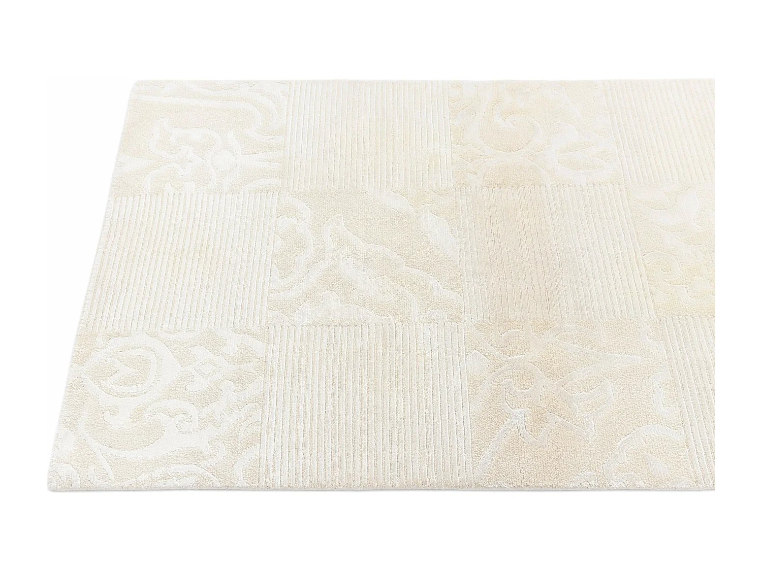 Tapis de laine 79x157 beige Darya