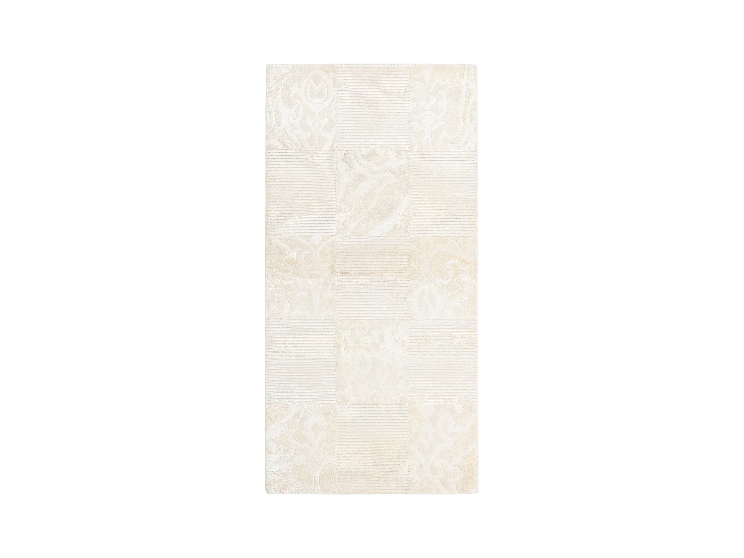 Tapis de laine 79x157 beige Darya