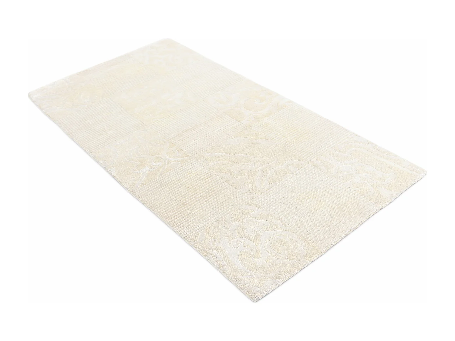 Tapis de laine 79x157 beige Darya