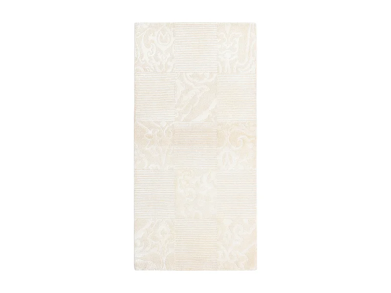 Tapis de laine 79x157 beige Darya