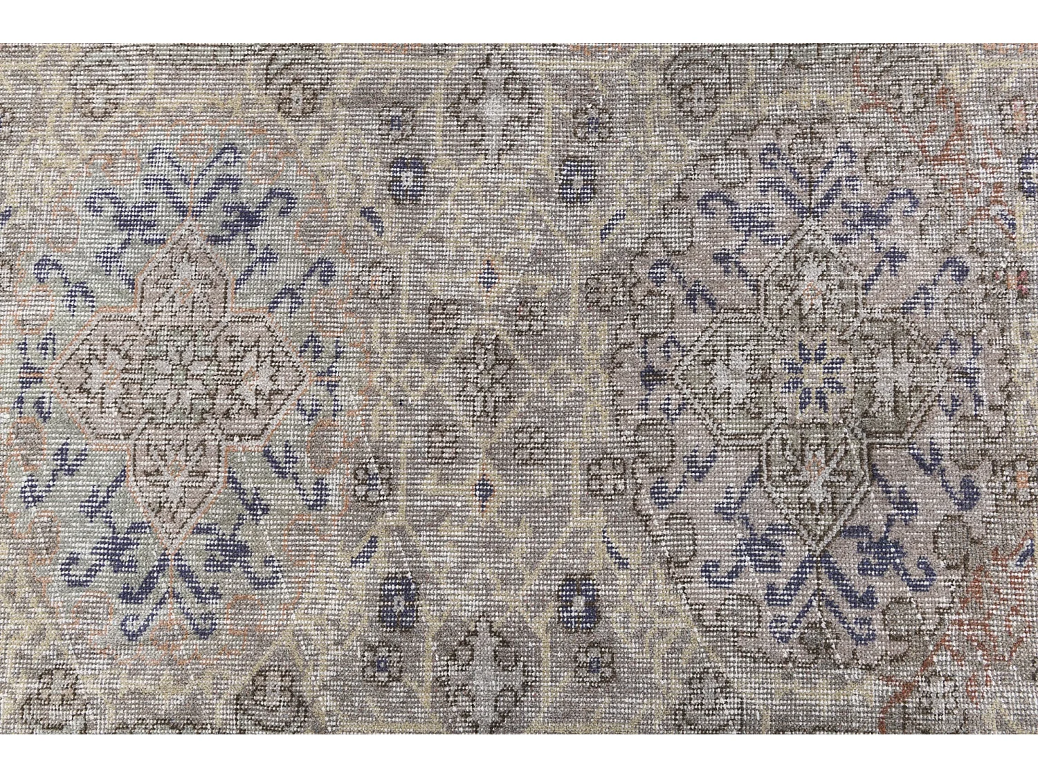 Tapis de laine 124x193 gris Ultra Vintage