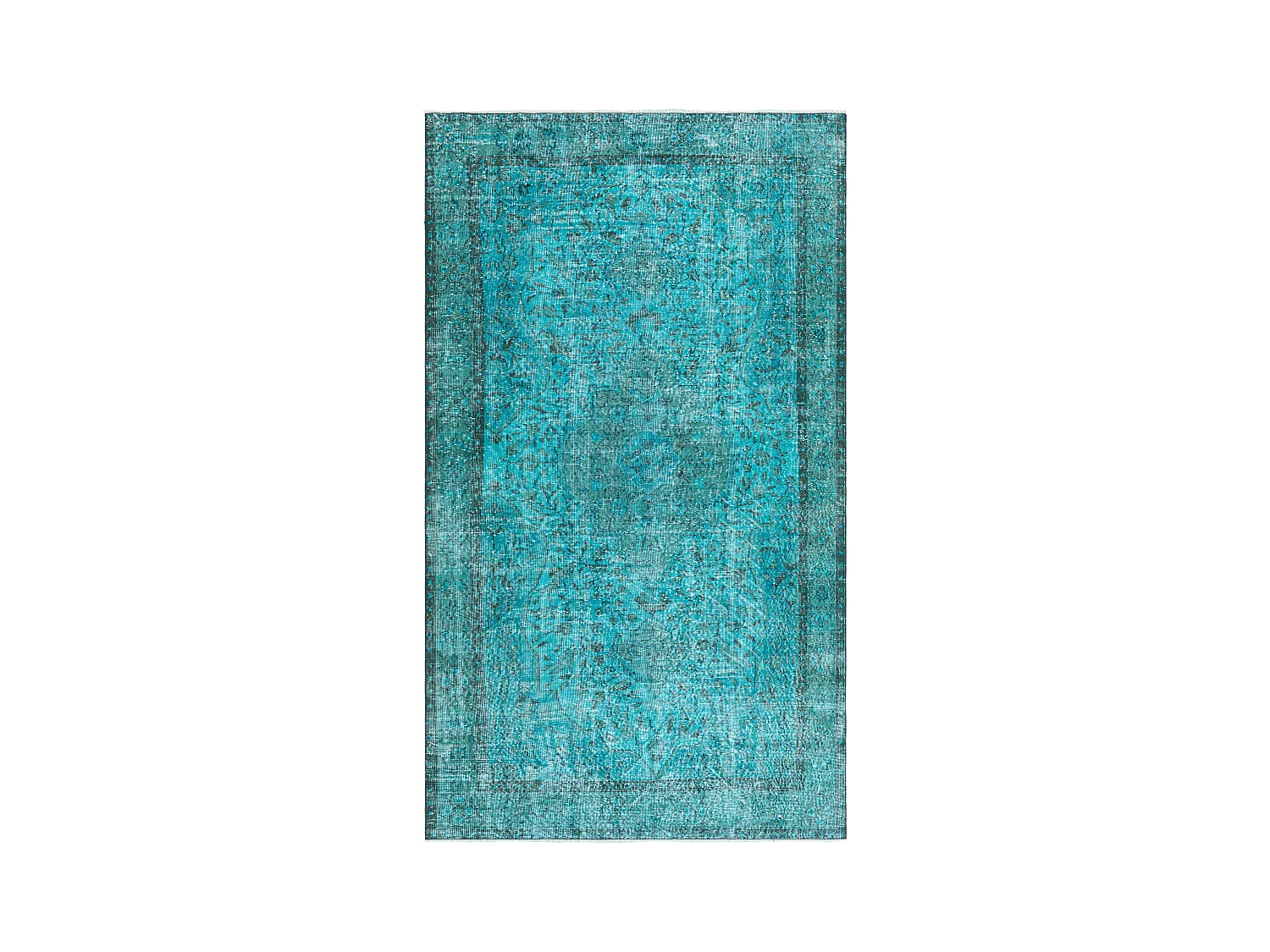 Tapis de laine 173x292 turquoise Ultra Vintage