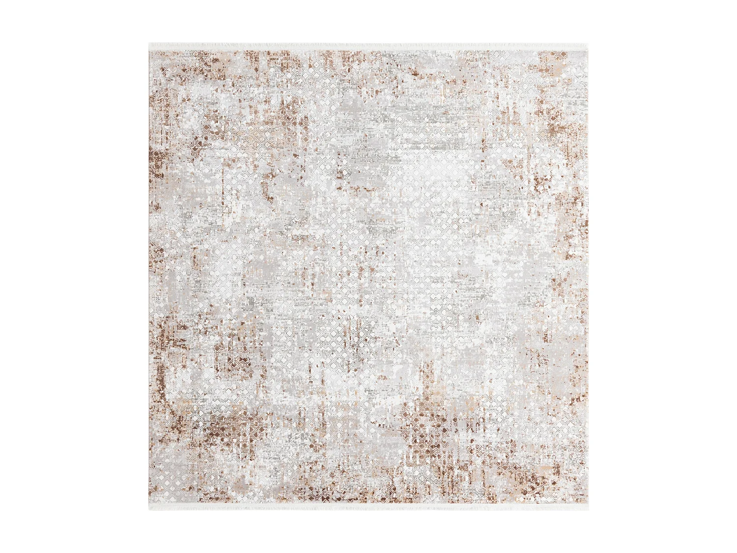 Teppich 160x160 Beige Davos Magic