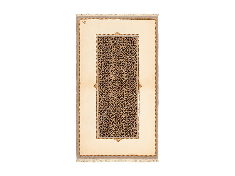 Wollteppich 89x160 Beige Darya