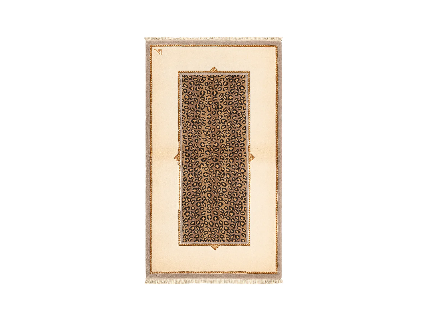 Tapis de laine 89x160 beige Darya