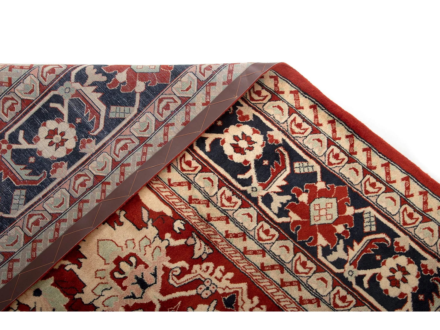 Tapis de laine 255x301 rouge Tabriz