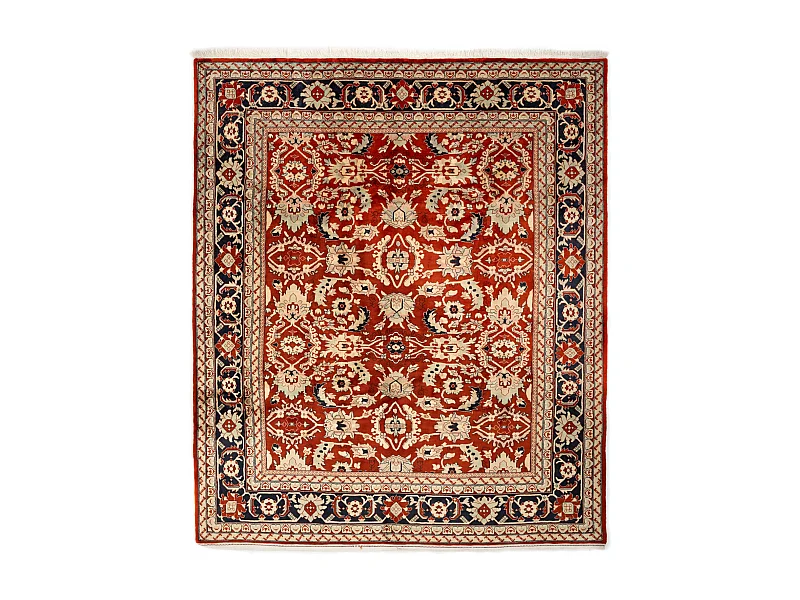 Tapis de laine 255x301 rouge Tabriz
