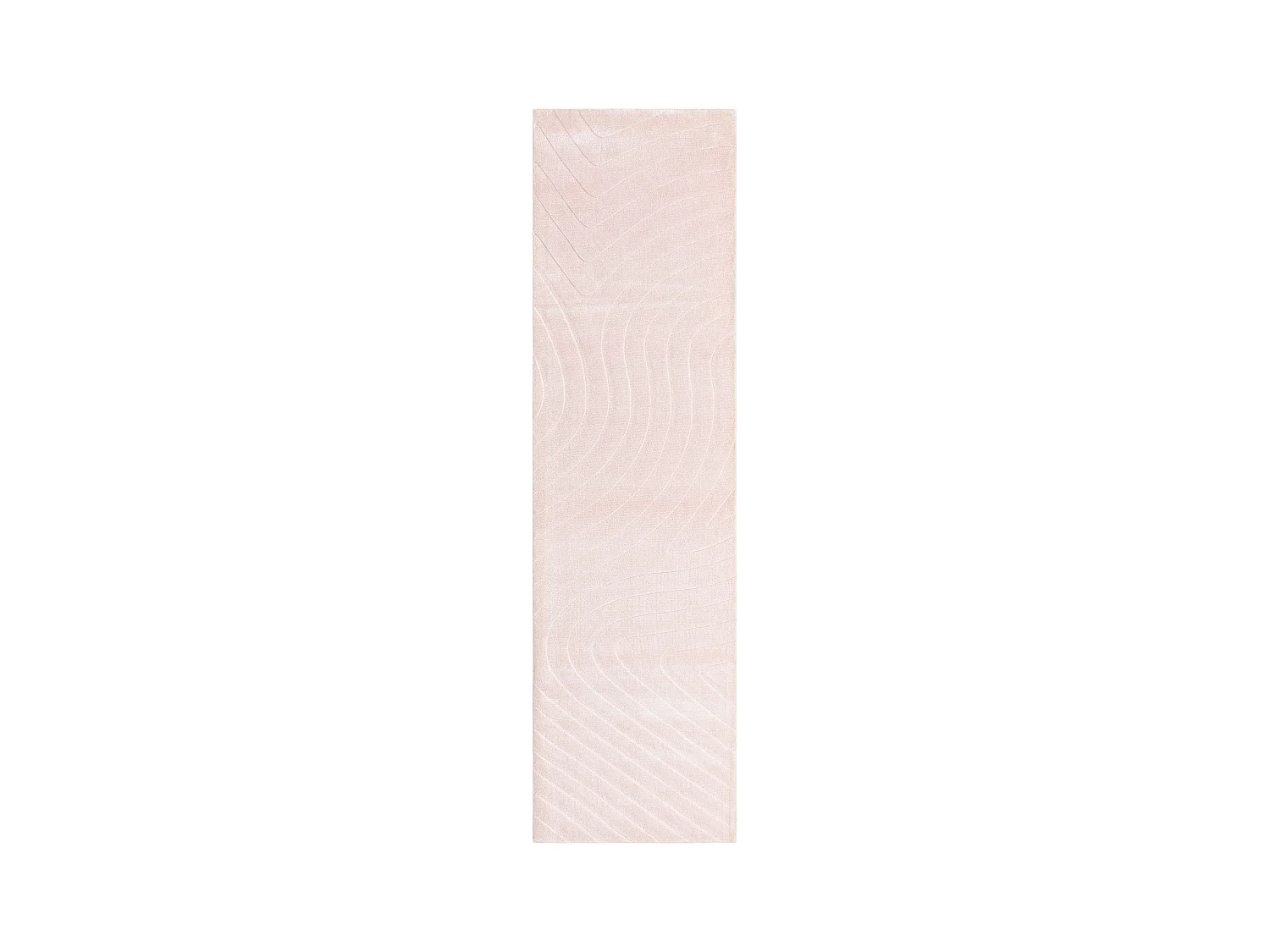 Tapis de couloir en laine 84x302 rose Darya