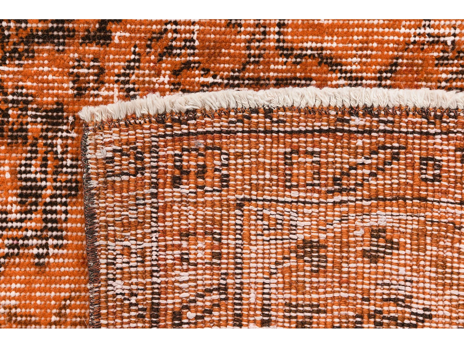 Tapis de laine 157x239 orange Ultra Vintage