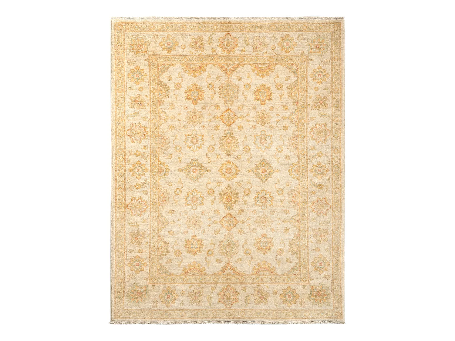 Tapis de laine 152x197 beige Kaizar