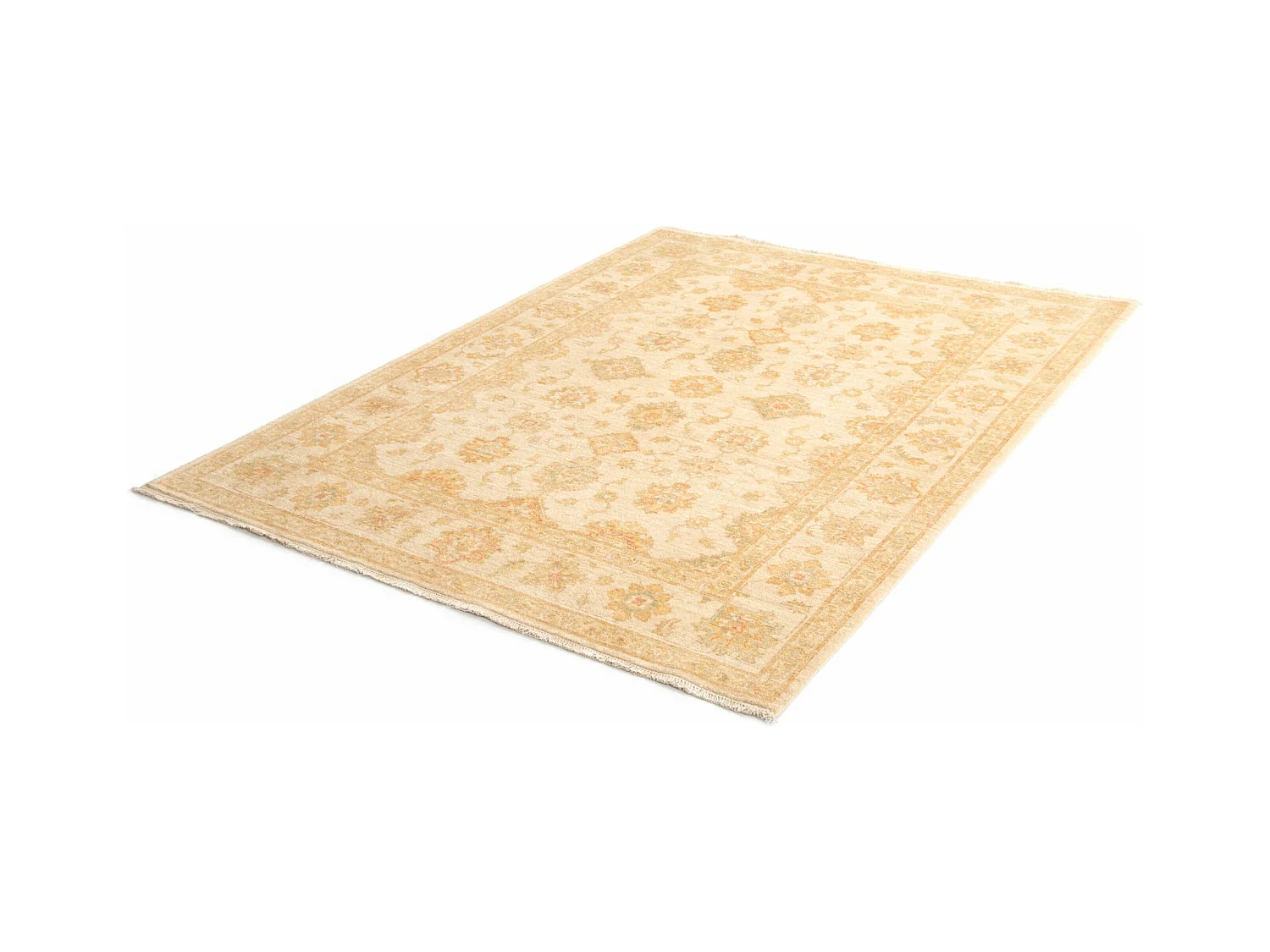 Tapis de laine 152x197 beige Kaizar