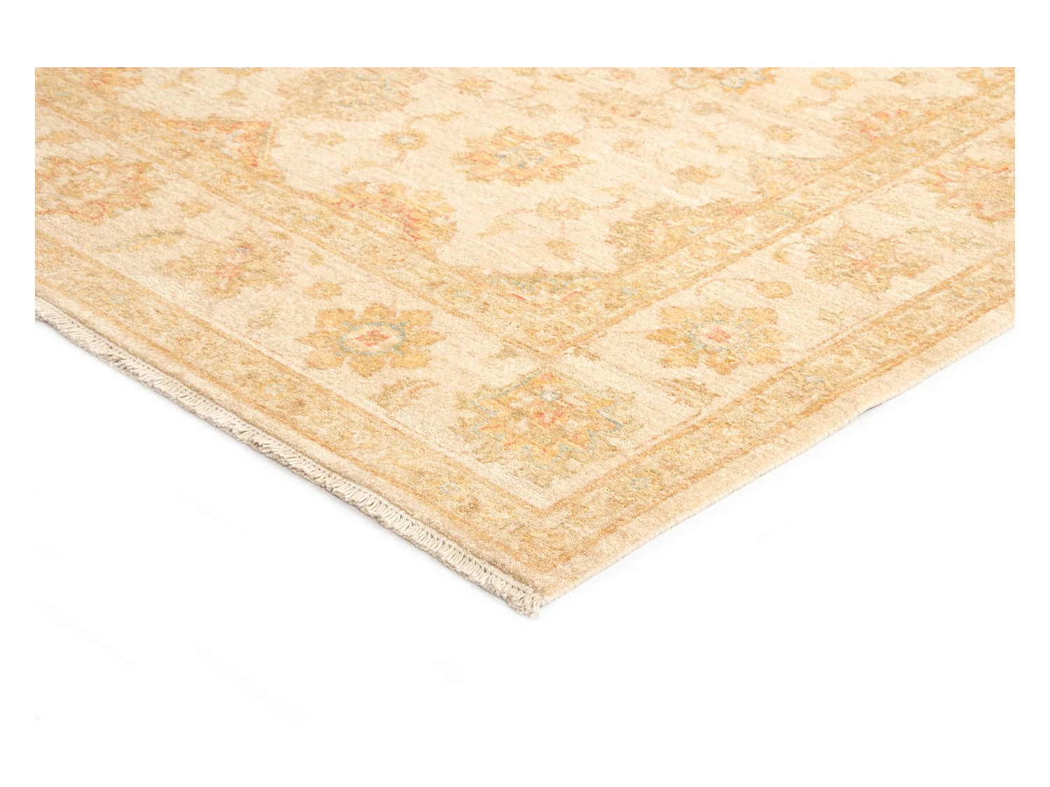 Tapis de laine 152x197 beige Kaizar